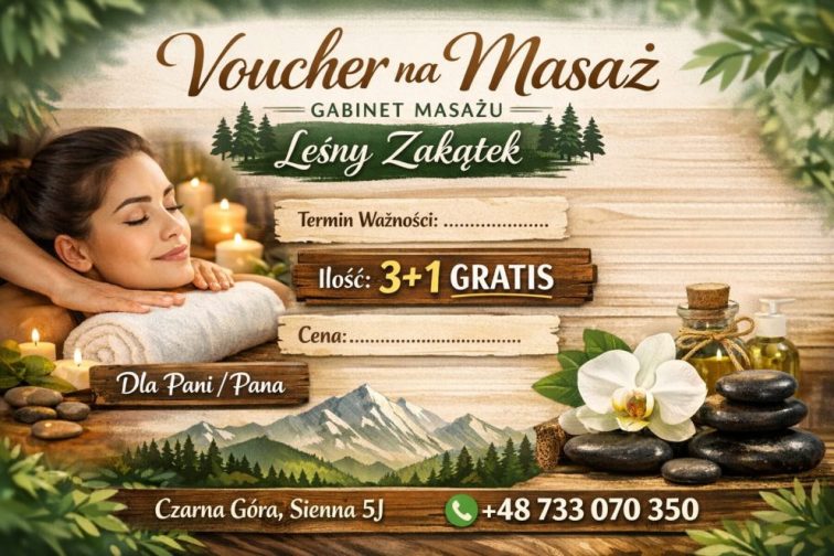 Voucher na masaż